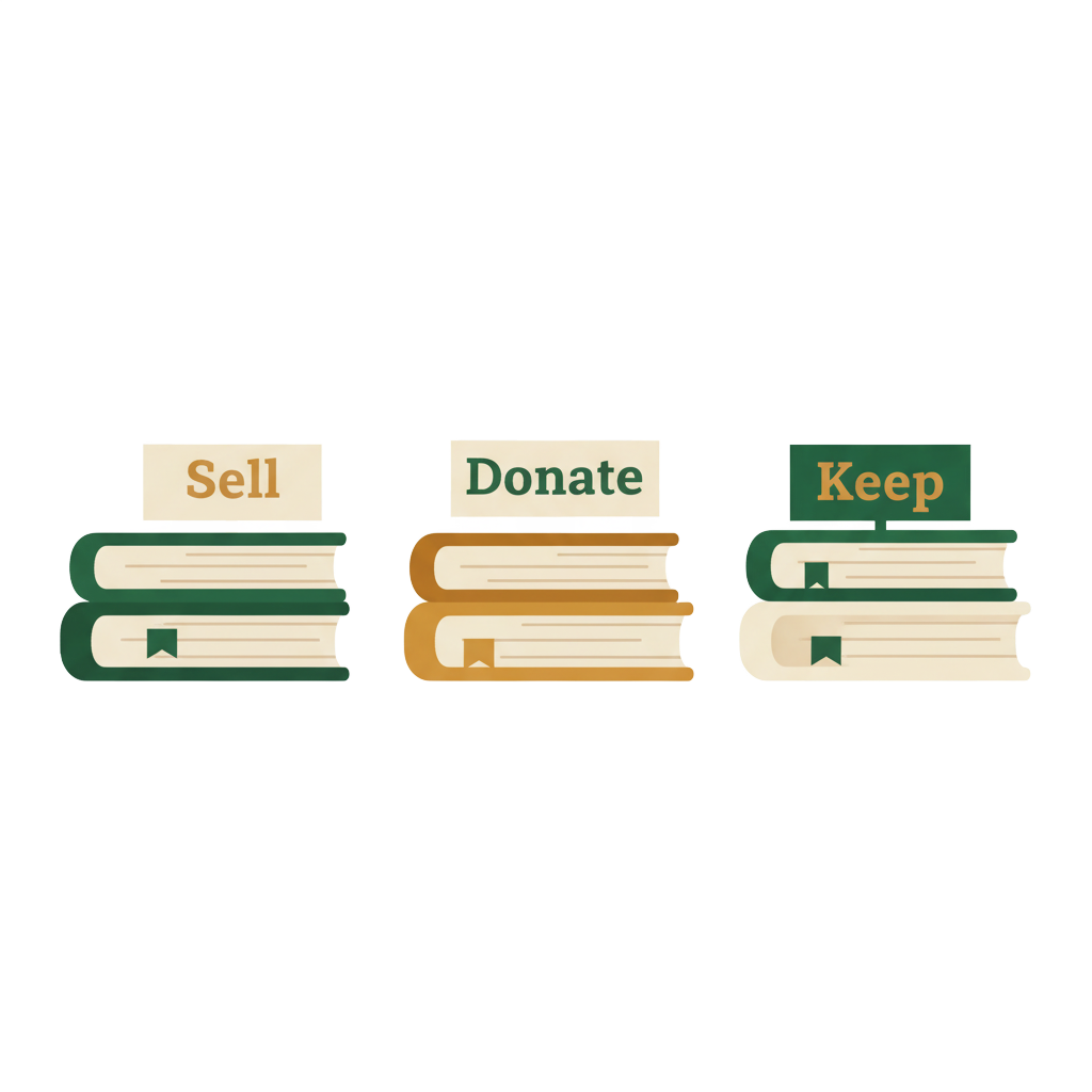 Get sell, donate, or keep recommendations